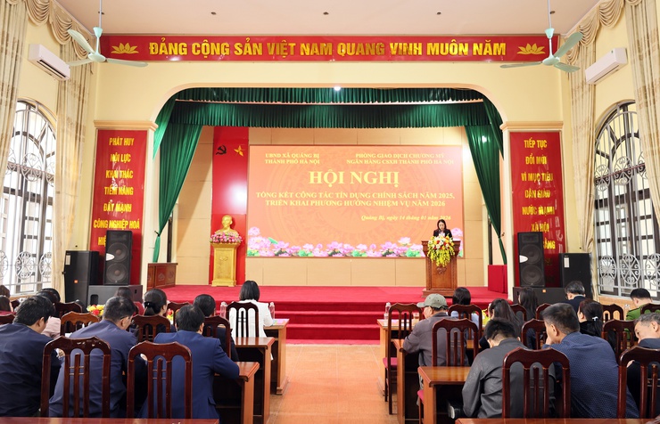 Xã Quảng Bị nâng cao hiệu quả tín dụng chính sách, tạo lực đẩy giảm nghèo bền vững từ cơ sở