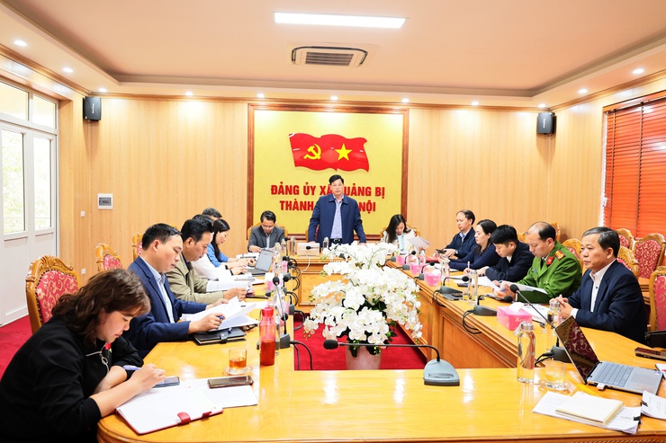 Xã Quảng Bị xác lập “đường găng” triển khai Nghị quyết 57, quyết tâm tạo đột phá chuyển đổi số ngay từ năm 2026
