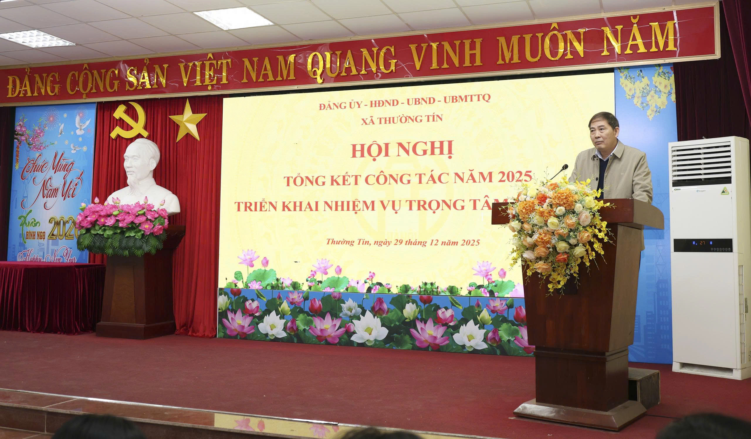 Xã Thường Tín xác định năm 2026 tạo bứt phá, nâng cao chất lượng phục vụ Nhân dân