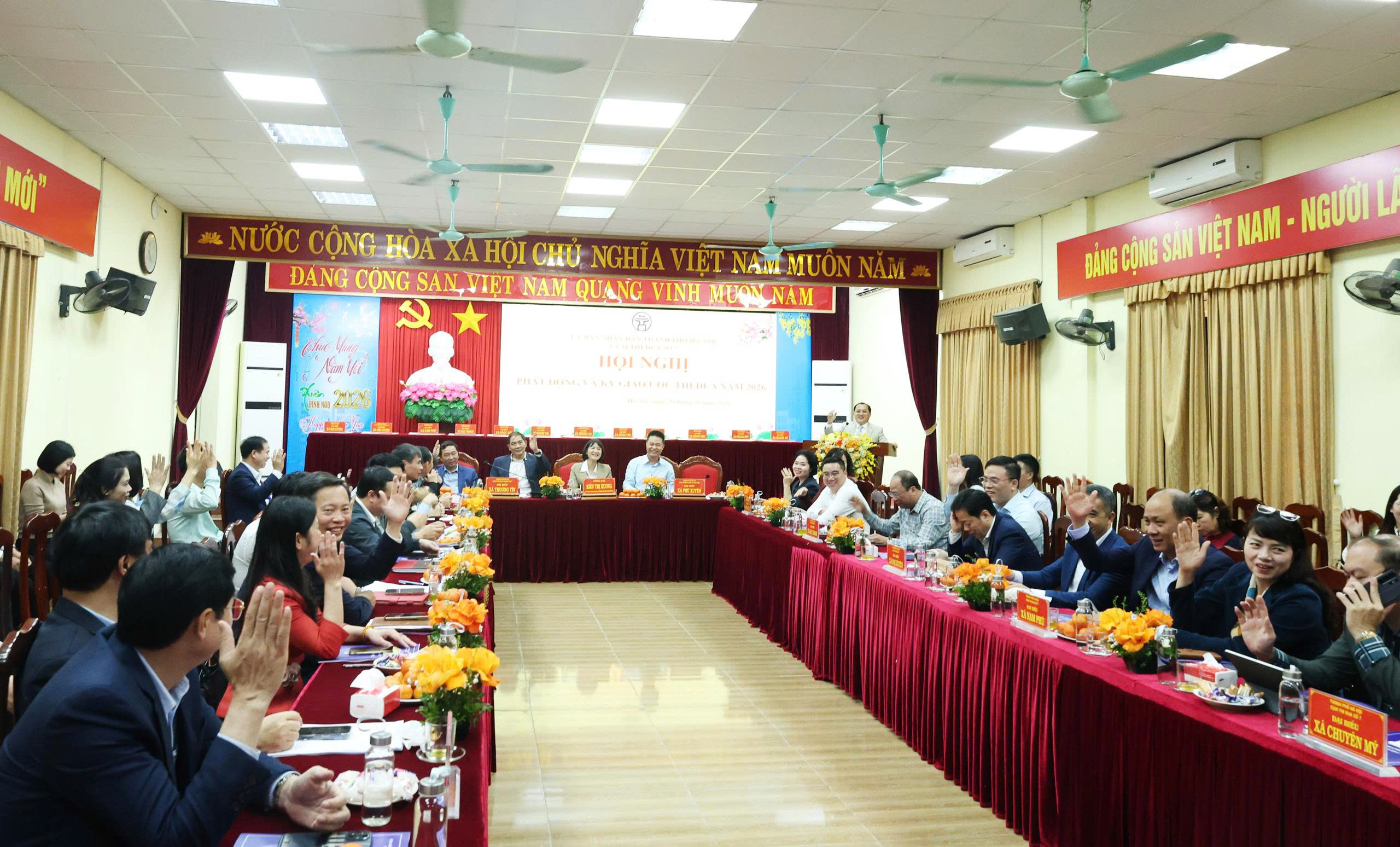Cụm thi đua số 7 tạo đà tăng tốc: Đồng loạt ký cam kết, quyết tâm bứt phá năm 2026