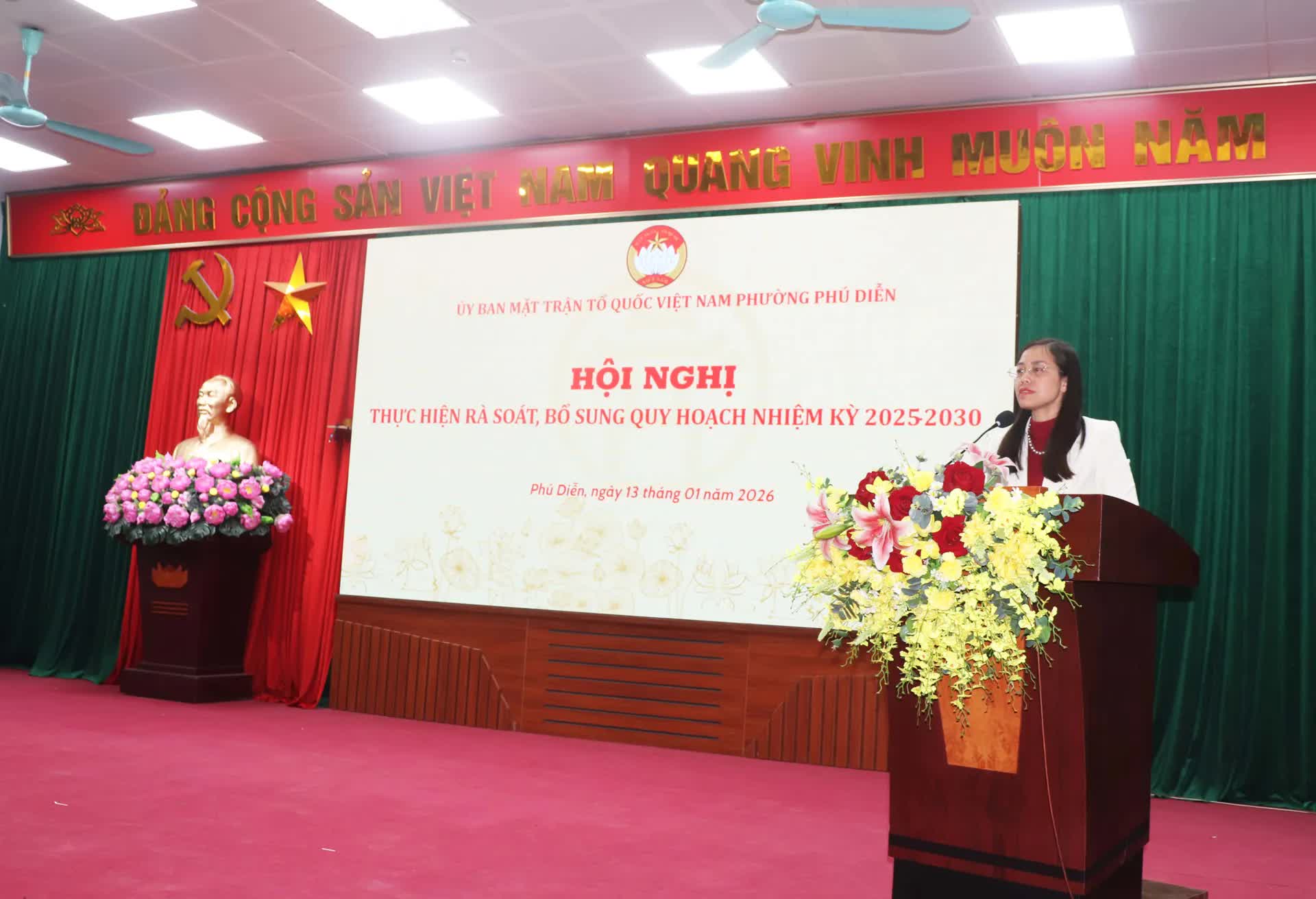 Phường Phú Diễn xác lập ba trụ cột hành động, nâng chất công tác Mặt trận gắn với nhu cầu thực tiễn