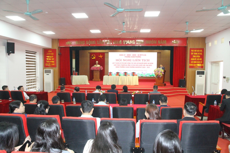 Phường Xuân Phương phát huy dân chủ, thống nhất cao danh sách 26 ứng cử viên HĐND phường nhiệm kỳ 2026-2031