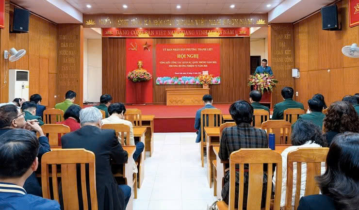 Phường Thanh Liệt củng cố thế trận quốc phòng toàn dân, nâng cao chất lượng công tác quân sự địa phương