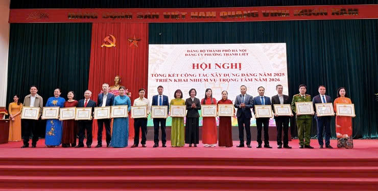 Phường Thanh Liệt: Nâng cao năng lực lãnh đạo, tạo đột phá trong xây dựng Đảng và phát triển địa phương năm 2026
