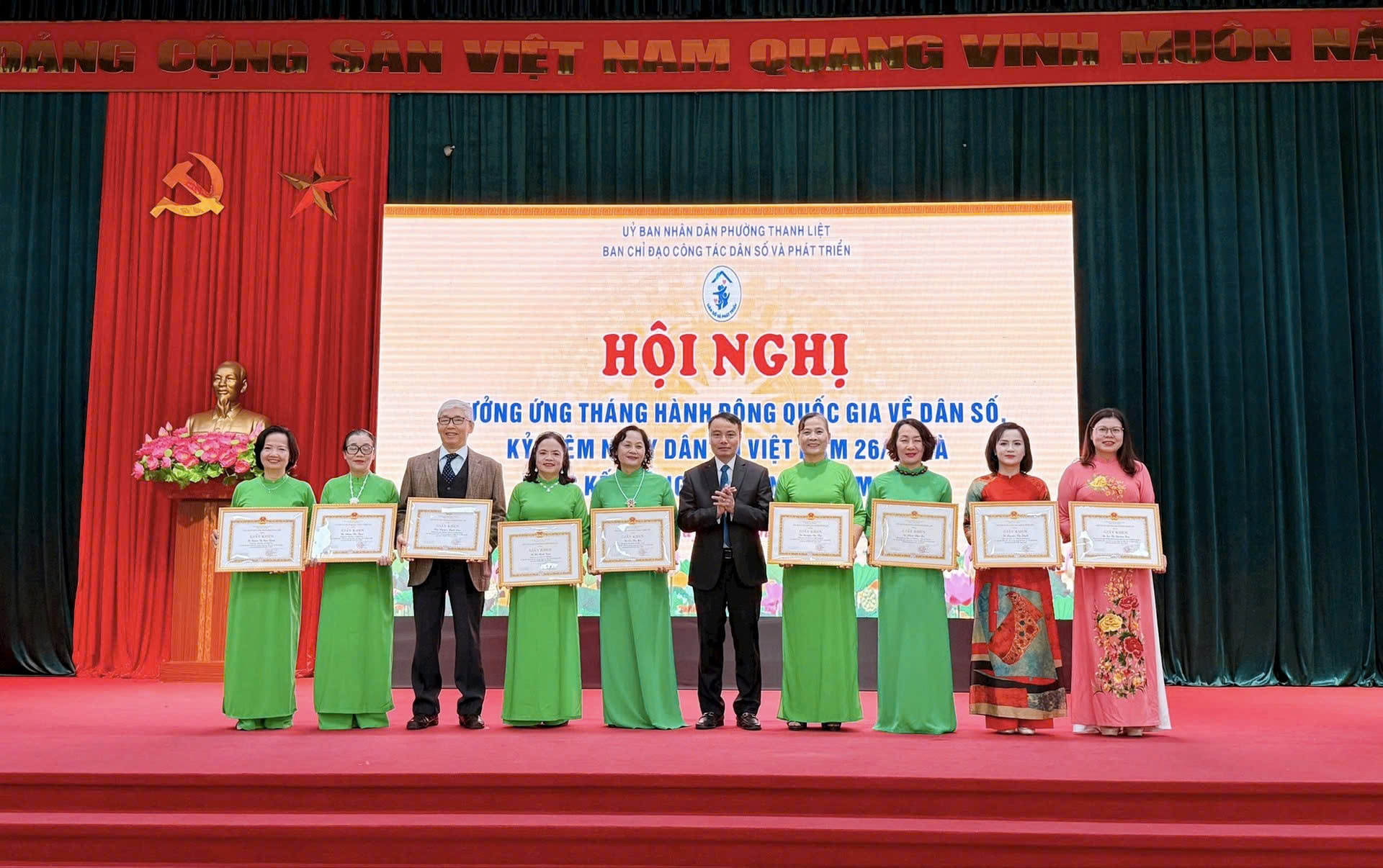 Phường Thanh Liệt đẩy mạnh công tác dân số, hướng tới phát triển bền vững