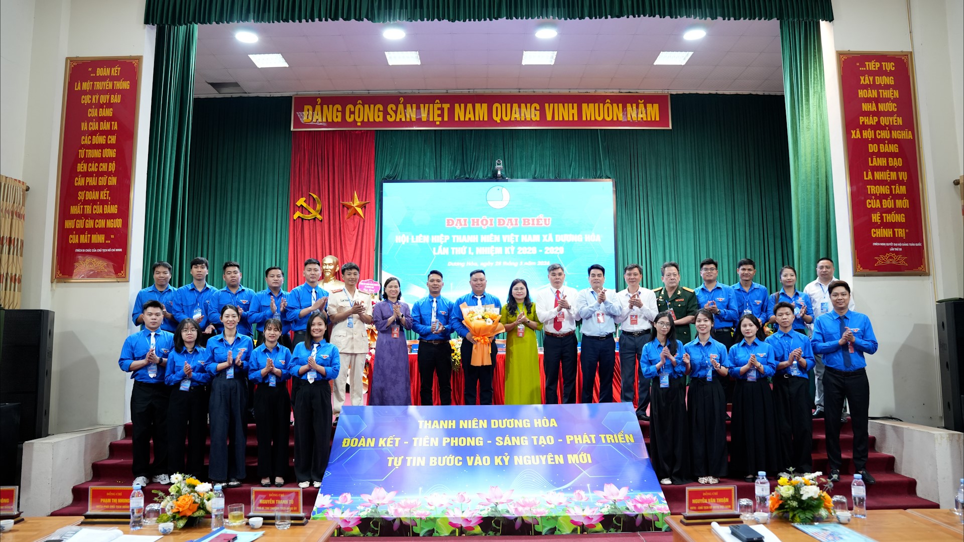 Thanh niên xã Dương Hoà khẳng định vai trò xung kích, Đại hội lần thứ I mở ra giai đoạn phát triển mới