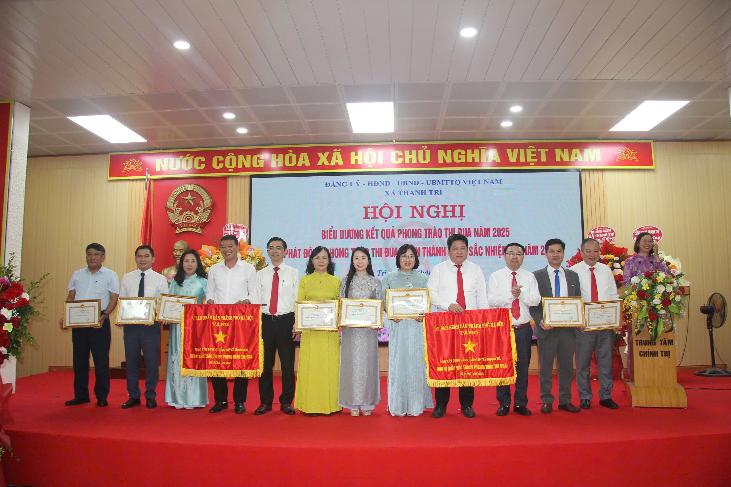 Xã Thanh Trì tổng kết thi đua, lan tỏa động lực phát triển sau thành công bầu cử nhiệm kỳ 2026-2031