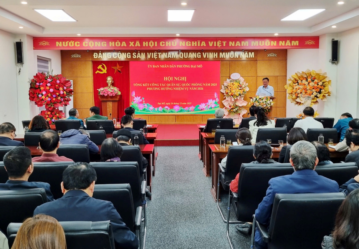 Phường Đại Mỗ nâng cao chất lượng quốc phòng địa phương, giữ vững thế trận an ninh từ cơ sở