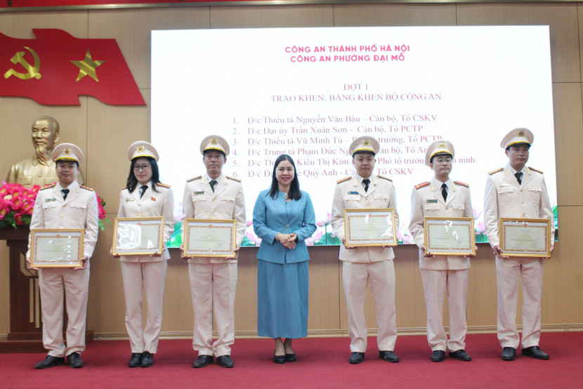 Công an phường Đại Mỗ giữ vững an ninh trật tự, tạo nền tảng cho năm 2026 với yêu cầu cao hơn