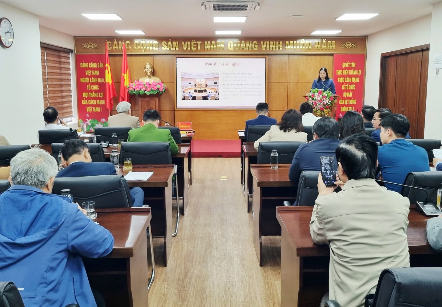 Phường Đại Mỗ triển khai nhiệm vụ xây dựng Đảng năm 2026, đẩy mạnh chuyển đổi số và siết chặt kỷ cương