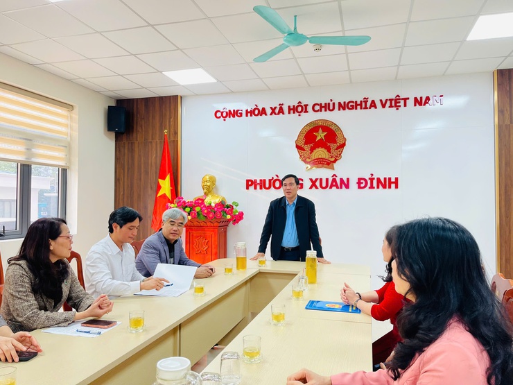 Phường Xuân Đỉnh bổ nhiệm Hiệu trưởng Trường Mầm non Xuân Đỉnh A, kiện toàn đội ngũ lãnh đạo cơ sở giáo dục