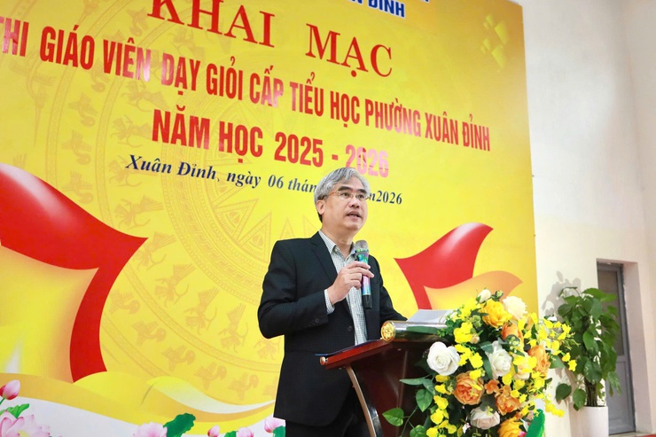Xuân Đỉnh khai mạc Hội thi giáo viên dạy giỏi, chủ nhiệm giỏi cấp Tiểu học năm học 2025–2026