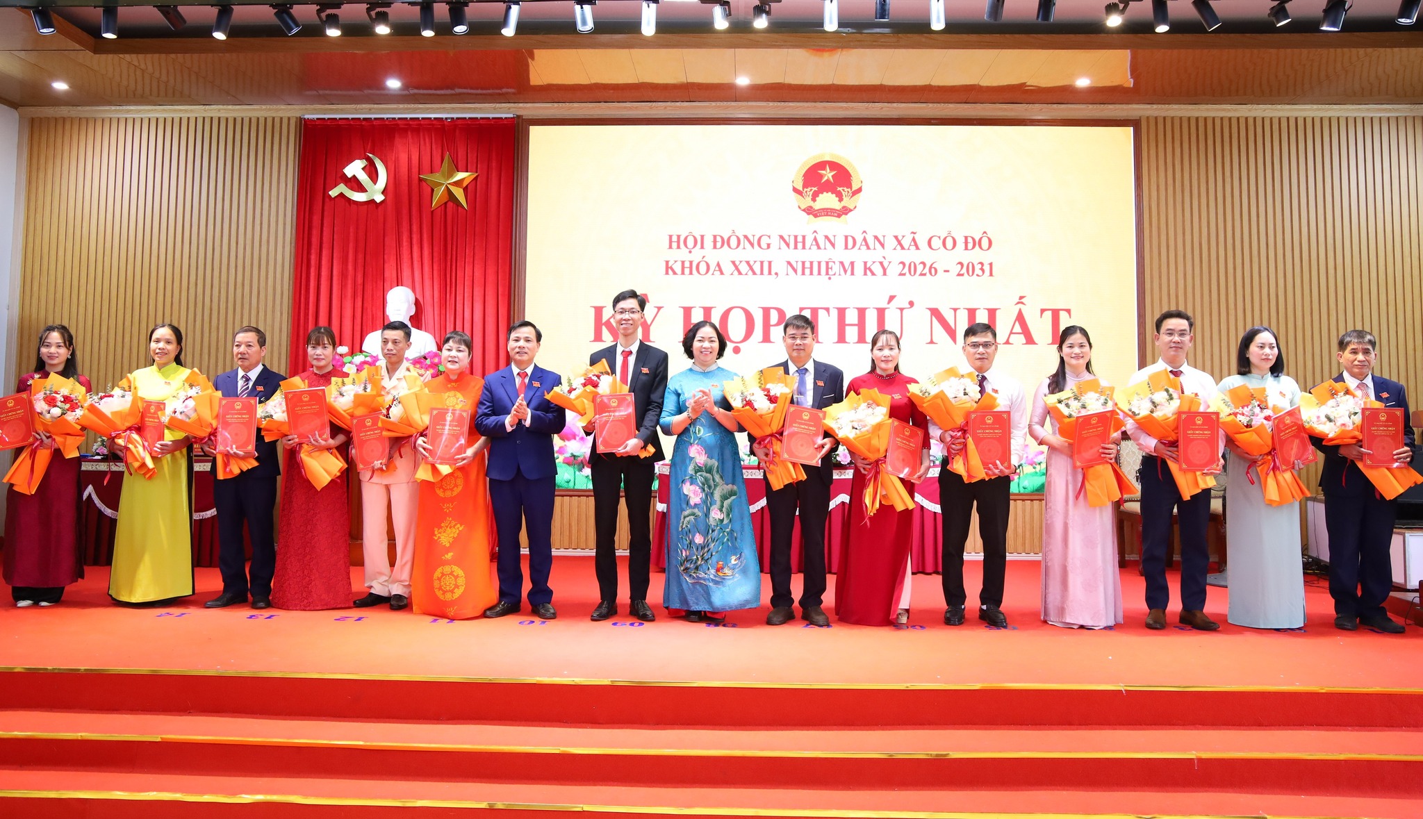 HĐND xã Cổ Đô kiện toàn bộ máy nhiệm kỳ 2026-2031, tạo nền tảng vận hành hiệu lực từ kỳ họp thứ Nhất