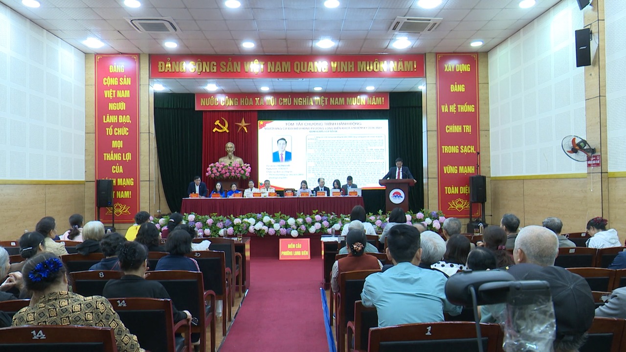 Phường Long Biên tổ chức thành công các hội nghị tiếp xúc cử tri, lan tỏa không khí dân chủ trước ngày bầu cử