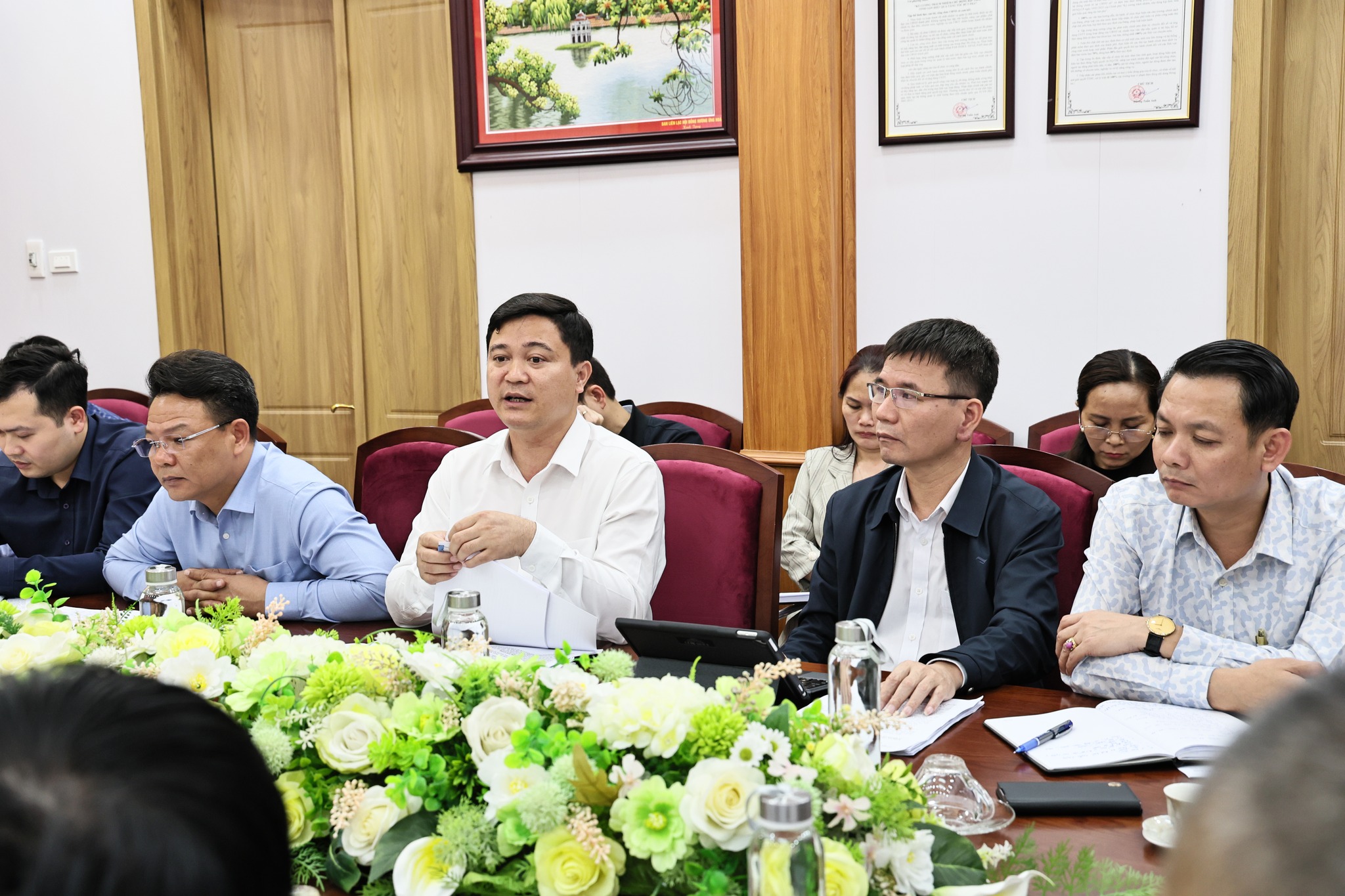 Xã Hòa Xá triển khai nhiệm vụ trọng tâm, tập trung chuẩn bị chu đáo cho công tác bầu cử