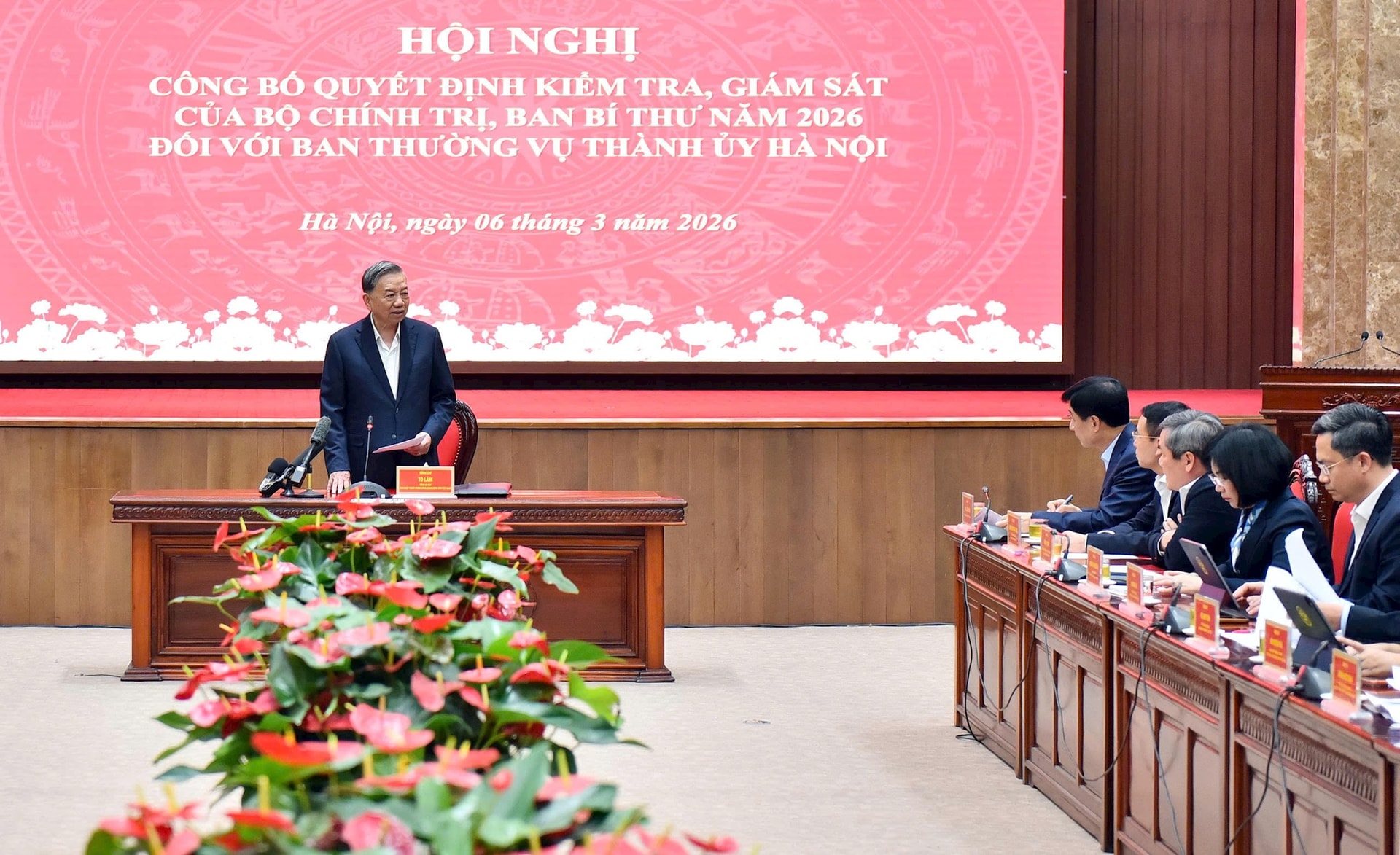 Tổng Bí thư Tô Lâm: Bảo đảm "trên dưới đồng lòng" để Hà Nội không bỏ lỡ thời cơ phát triển