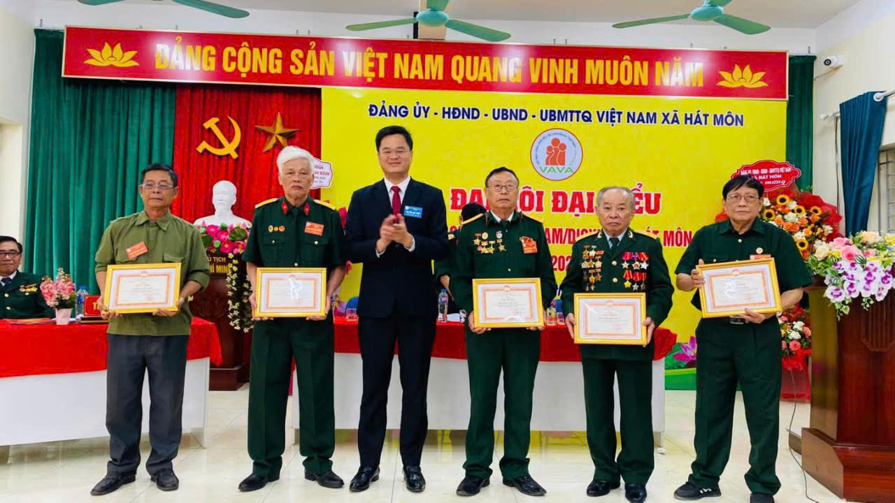 Đại hội Hội Nạn nhân chất độc da cam/Dioxin xã Hát Môn lần thứ I, nhiệm kỳ 2026-2031