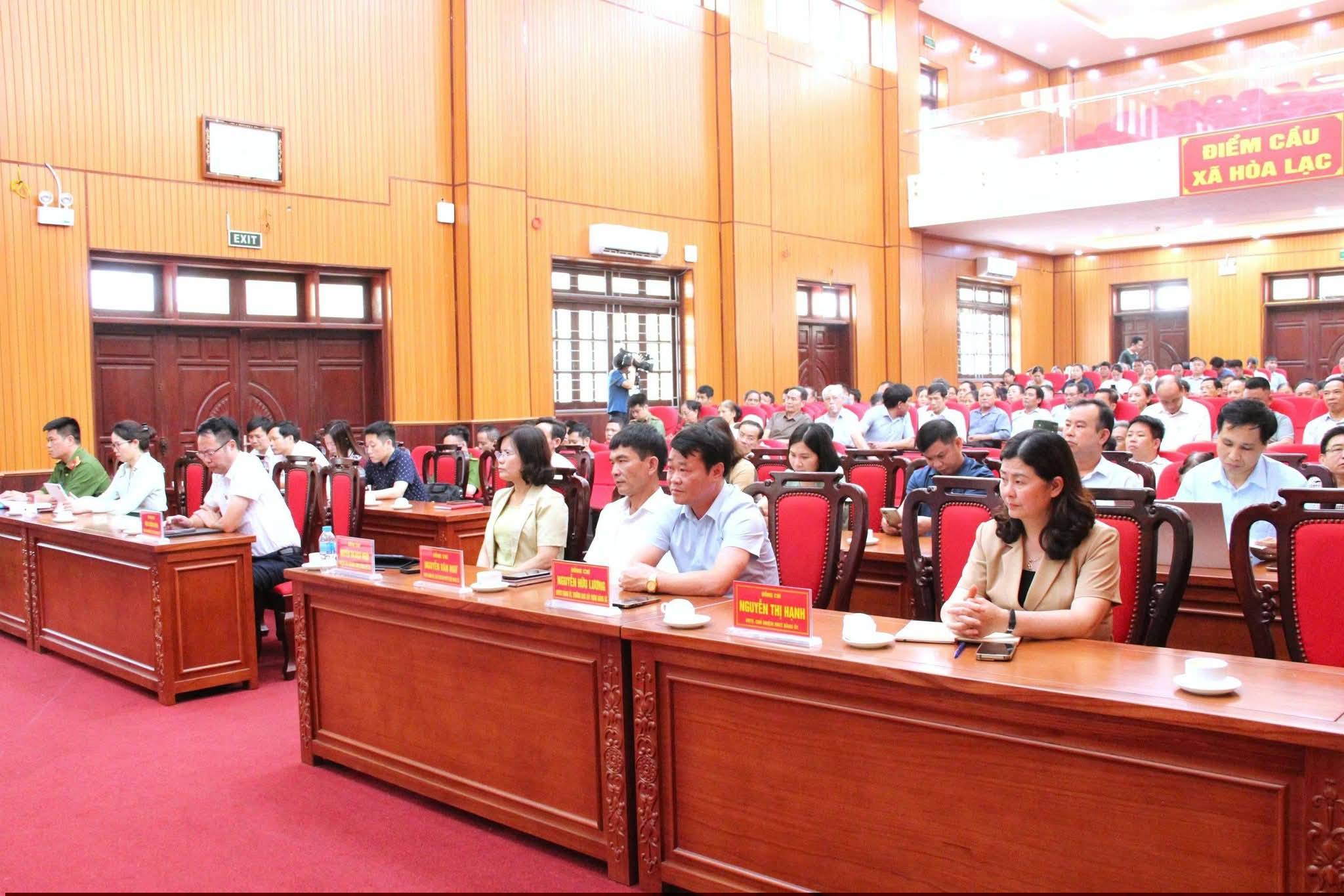 Xã Hòa Lạc quán triệt sâu Nghị quyết Đại hội XIV, tạo nền tảng triển khai hiệu quả từ cơ sở