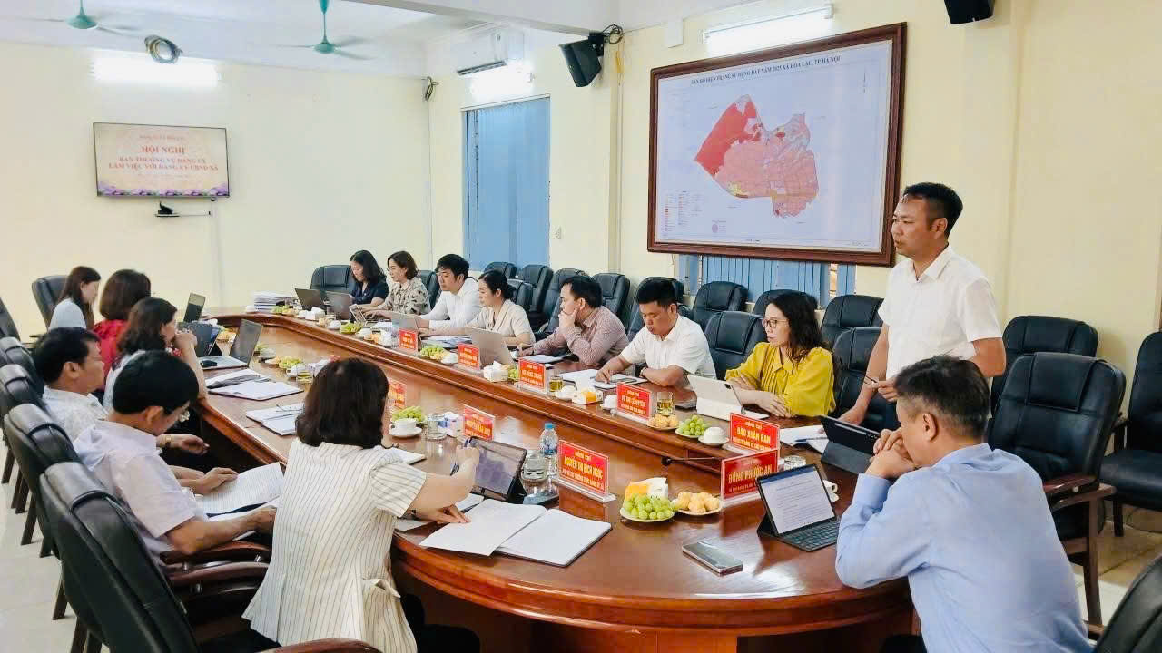 Xã Hòa Lạc siết chặt kỷ cương điều hành, thúc đẩy chuyển đổi từ “triển khai” sang “hoàn thành” nhiệm vụ