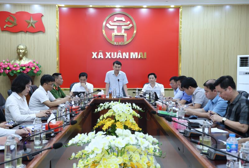 Xã Xuân Mai tăng tốc giải phóng mặt bằng Quốc lộ 6, quyết liệt cán đích tiến độ quý II-2026