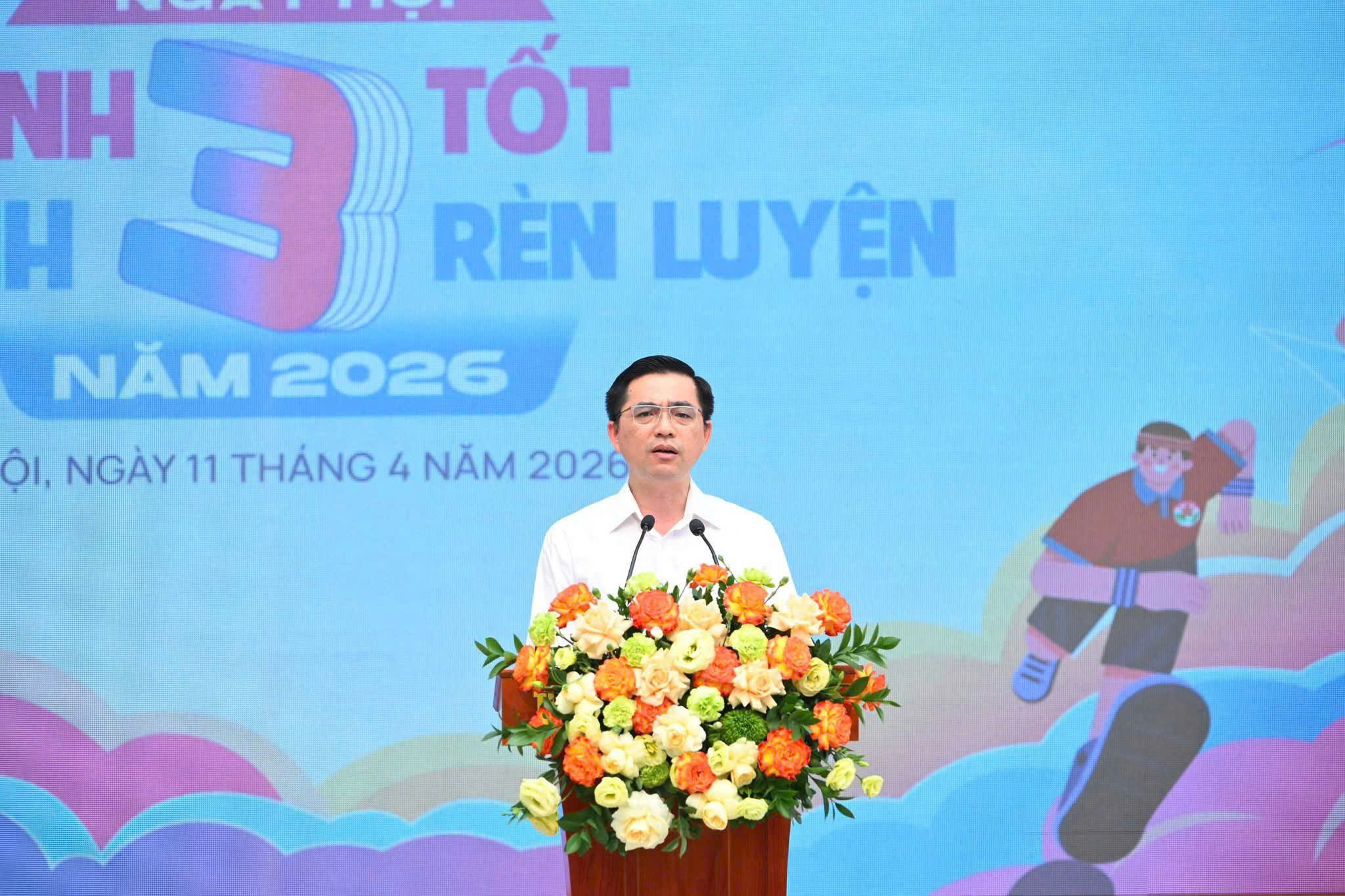 Đoàn xã Thanh Trì đăng cai Ngày hội “Học sinh 3 rèn luyện”, “Học sinh 3 tốt” cấp thành phố năm 2026 tại Trường THPT Ngọc Hồi