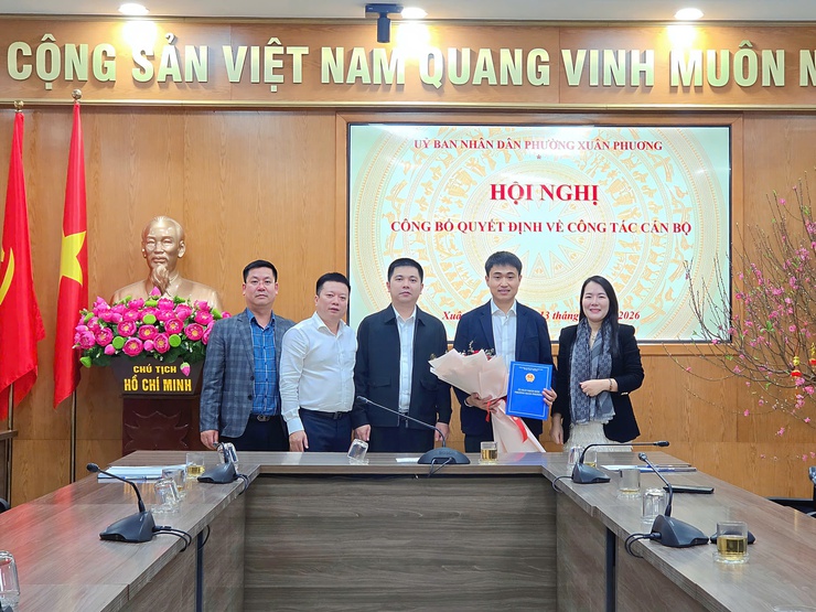 Phường Xuân Phương kiện toàn nhân sự Văn phòng HĐND và UBND, tăng cường năng lực bộ máy hành chính cơ sở