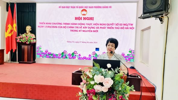 Phường Giảng Võ đẩy mạnh quán triệt Nghị quyết 02-NQ/TW, lan tỏa hành động tới từng khu dân cư