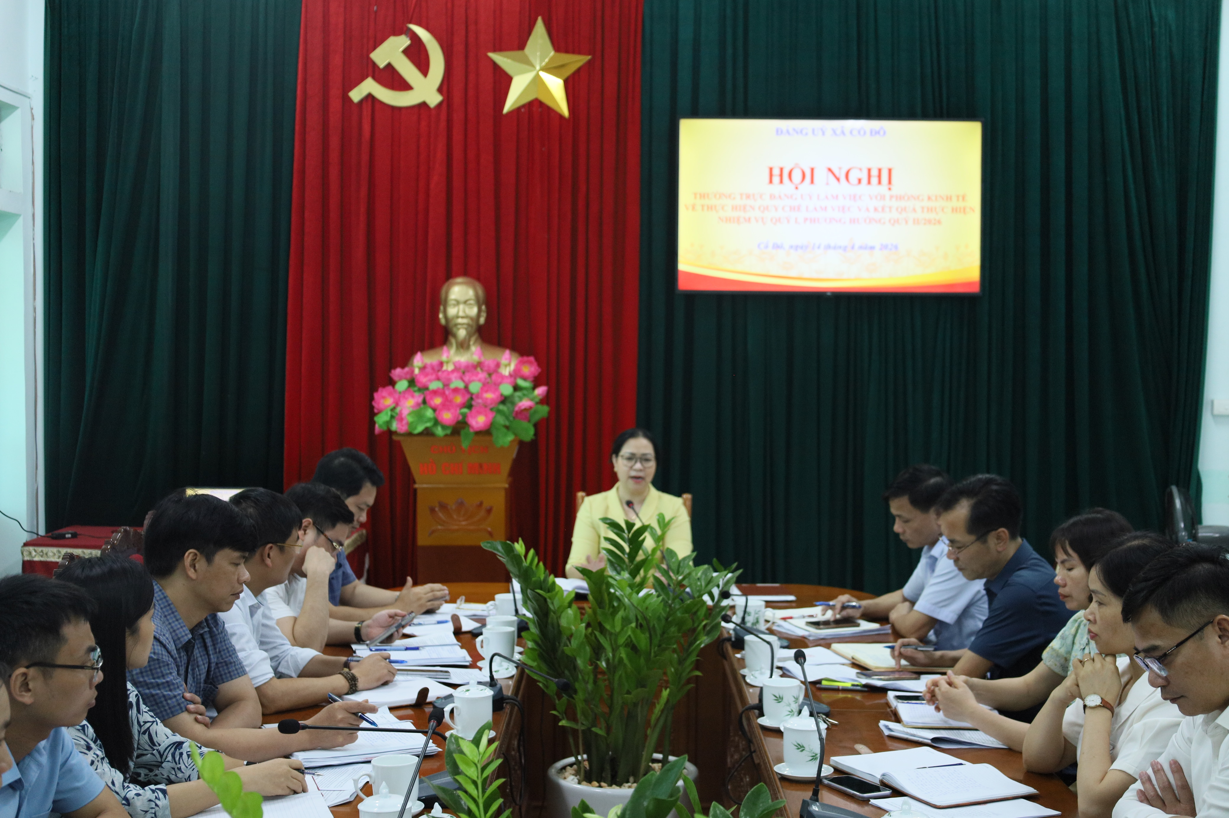Xã Cổ Đô siết kỷ cương, nâng chất tham mưu phát triển kinh tế trong mô hình chính quyền địa phương hai cấp