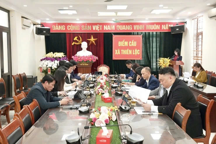 Xã Thiên Lộc hoàn tất hiệp thương lần thứ ba, chốt danh sách 43 người ứng cử đại biểu HĐND nhiệm kỳ 2026–2031