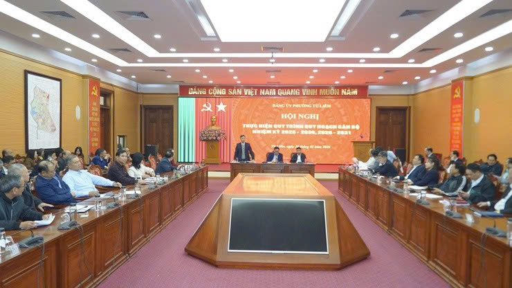 Phường Từ Liêm siết chặt quy trình rà soát, bổ sung quy hoạch cán bộ cho giai đoạn mới