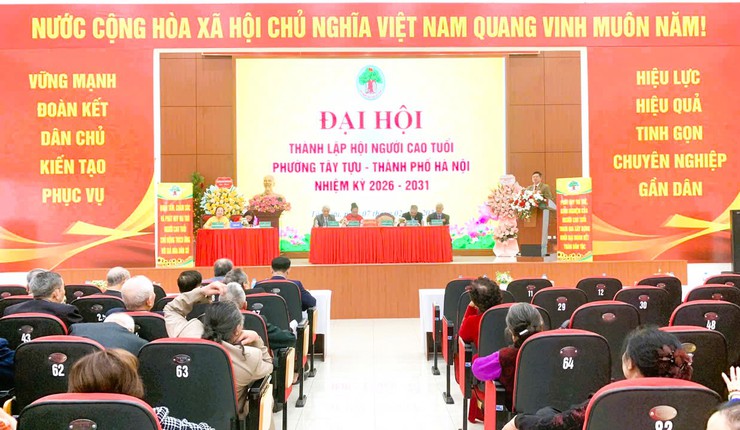 Phường Tây Tựu thành lập Hội Người cao tuổi nhiệm kỳ mới, khẳng định vai trò “cây cao bóng cả” trong cộng đồng