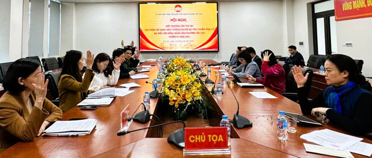 Phường Tây Tựu chốt danh sách 30 người đủ tiêu chuẩn ứng cử đại biểu HĐND nhiệm kỳ 2026–2031
