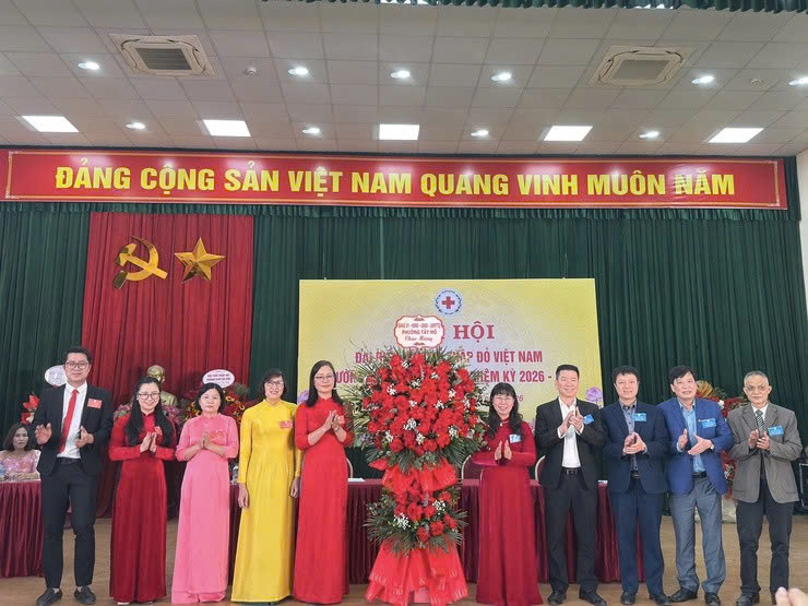 Hội Chữ thập đỏ phường Tây Mỗ kiện toàn tổ chức sau sáp nhập, bầu Ban Chấp hành nhiệm kỳ 2026–2031