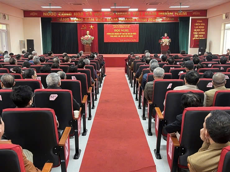Phường Tây Mỗ quán triệt kết quả Đại hội XIV của Đảng, lan tỏa quyết tâm đưa nghị quyết vào cuộc sống
