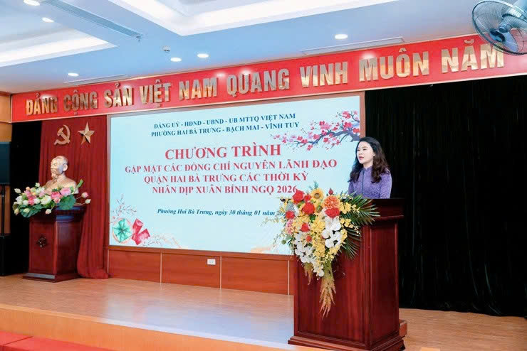 Ba phường Hai Bà Trưng, Bạch Mai, Vĩnh Tuy tri ân các thế hệ lãnh đạo quận Hai Bà Trưng qua các thời kỳ