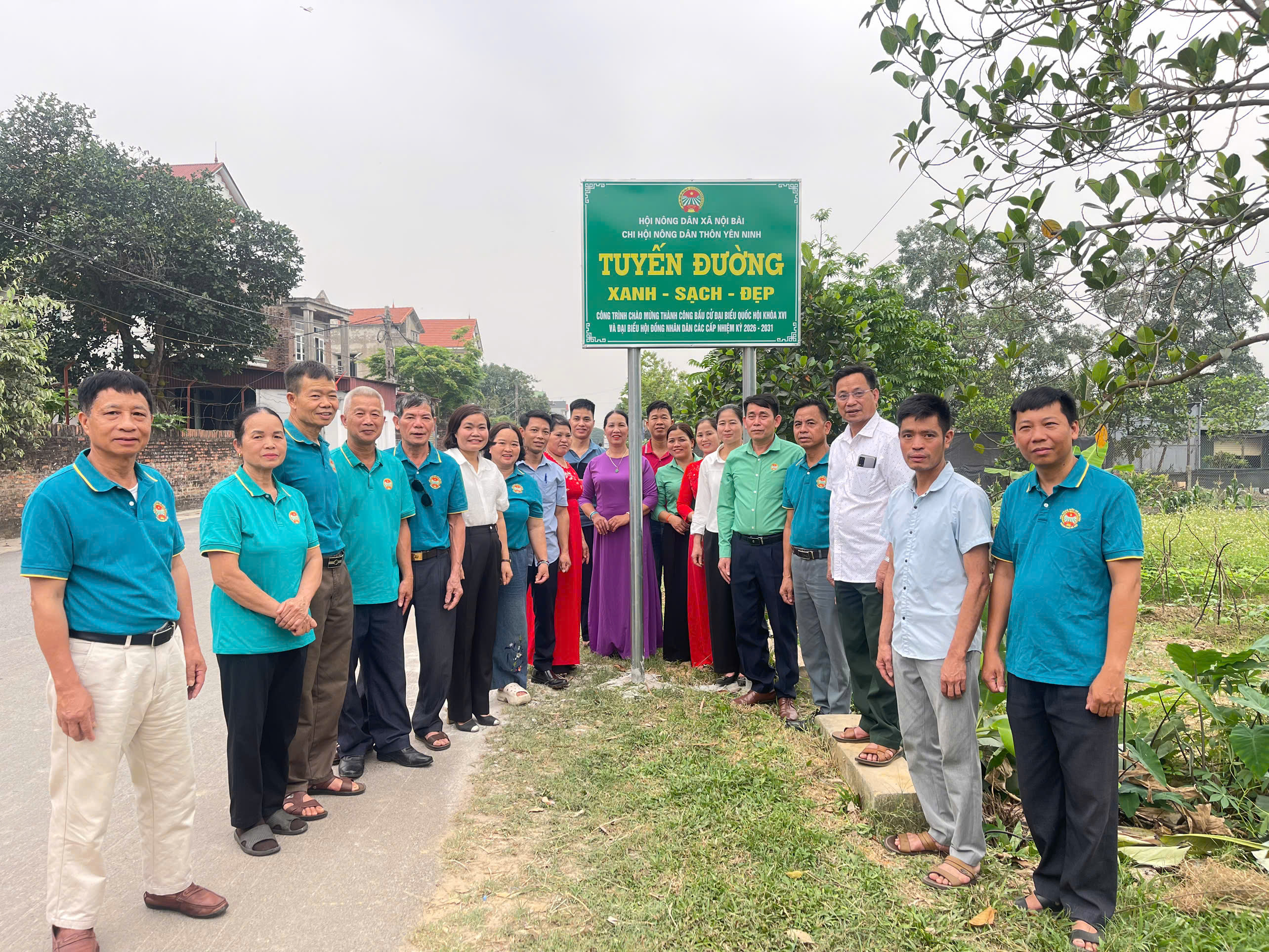 Xã Nội Bài lan tỏa mô hình “Ngôi nhà xanh”, nhân rộng phong trào dân vận khéo gắn với xây dựng môi trường xanh - sạch - đẹp