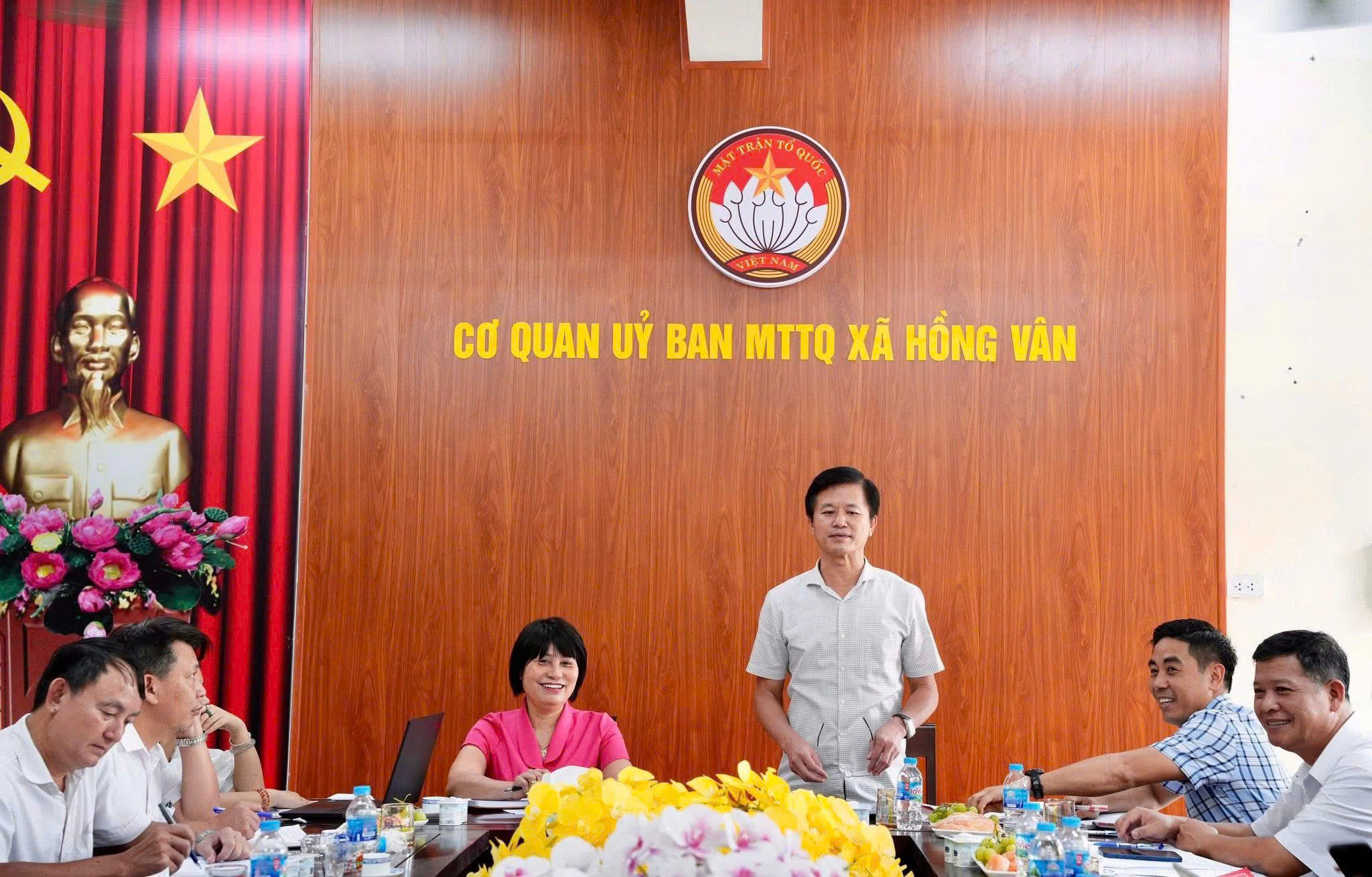 Đảng ủy xã Hồng Vân định hướng nâng cao hiệu quả hoạt động MTTQ và các tổ chức chính trị - xã hội