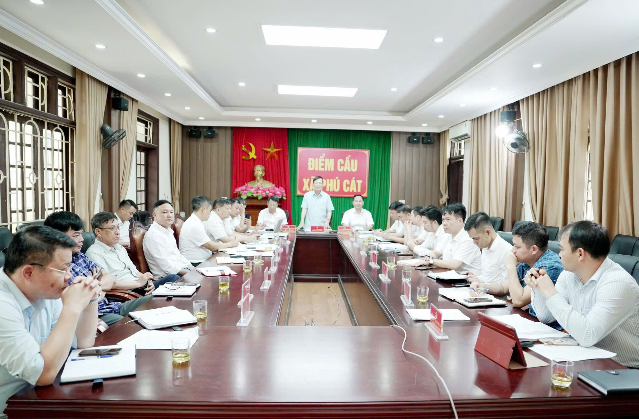 Đảng bộ xã Phú Cát thống nhất định hướng phát triển giai đoạn 2026-2030 tại Hội nghị lần thứ 13