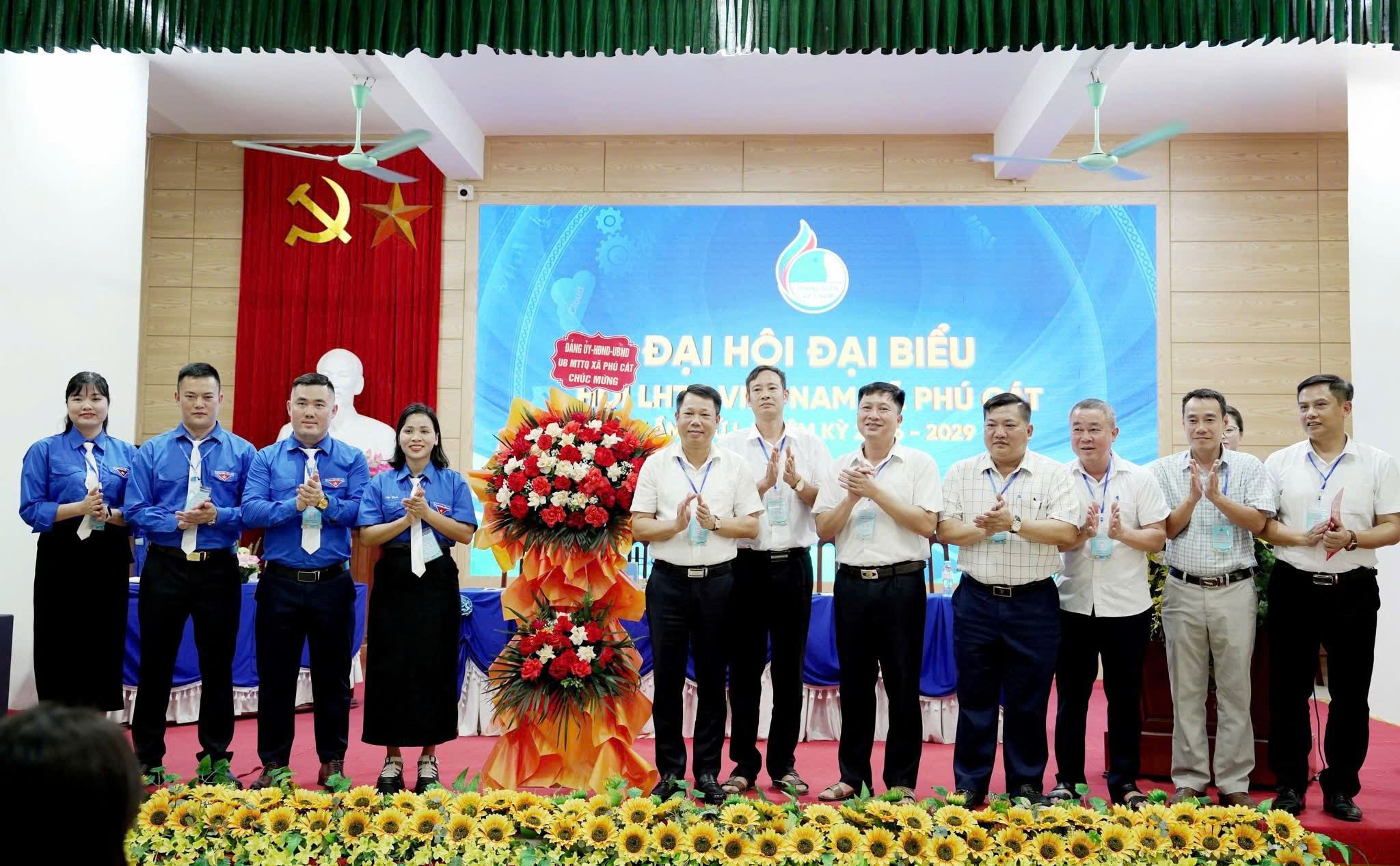 Xã Phú Cát tổ chức thành công Đại hội Hội LHTN Việt Nam lần thứ I, nhiệm kỳ 2026-2029
