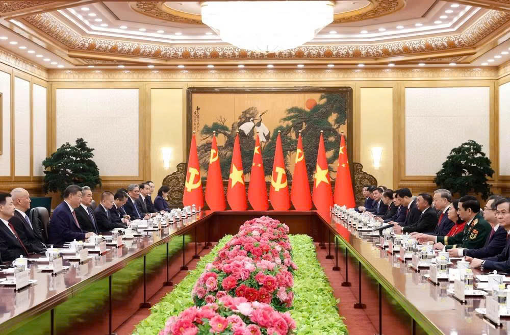 Tổng Bí thư, Chủ tịch nước Tô Lâm hội đàm với Tổng Bí thư, Chủ tịch nước Trung Quốc Tập Cận Bình