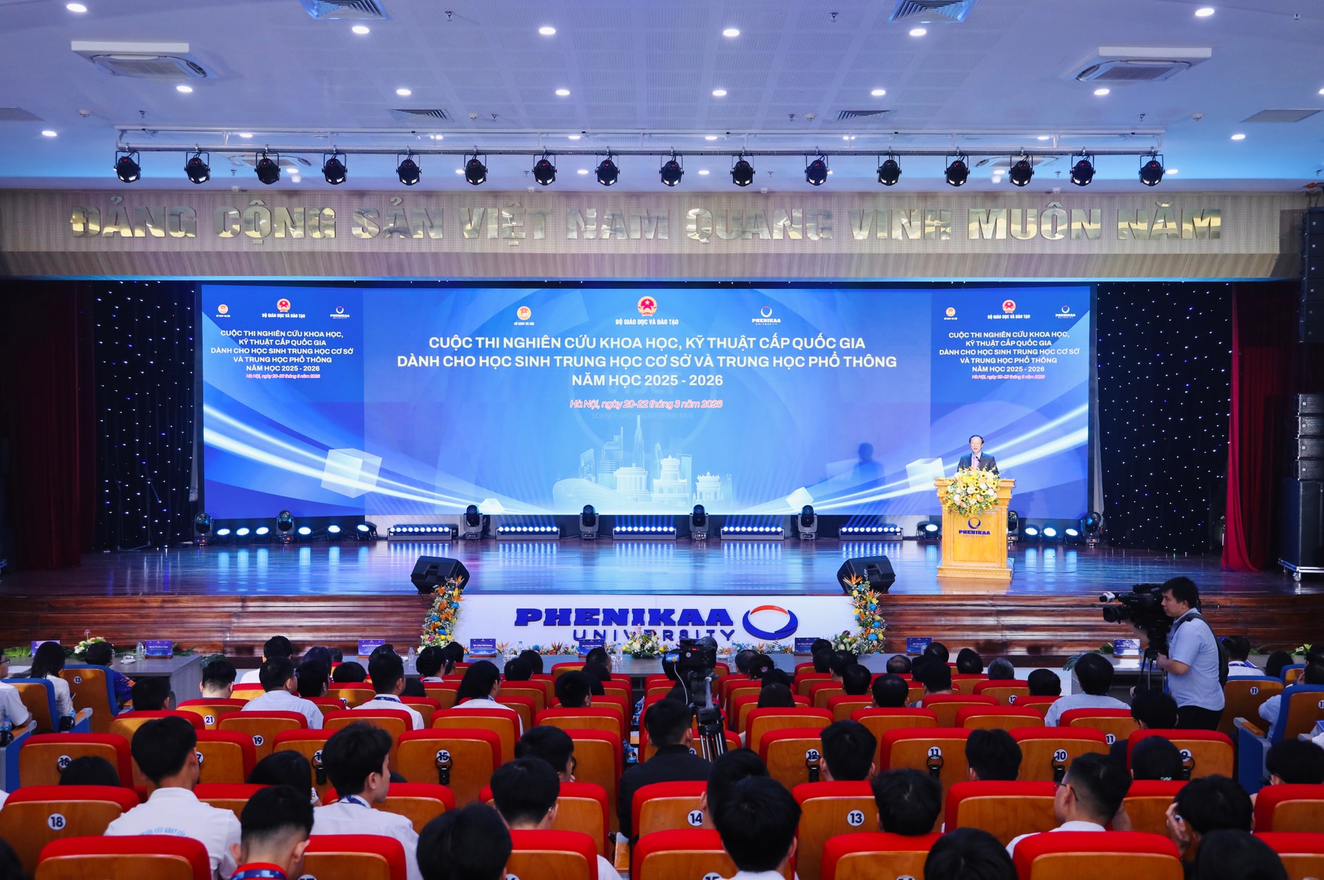 Khai mạc Cuộc thi Nghiên cứu khoa học, kỹ thuật cấp quốc gia dành cho học sinh: Lan tỏa khát vọng sáng tạo trong học sinh Thủ đô và cả nước