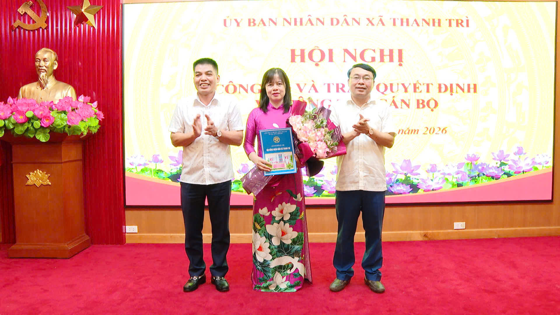 Xã Thanh Trì kiện toàn nhân sự quản lý lĩnh vực văn hóa - xã hội, nâng cao năng lực bộ máy cơ sở