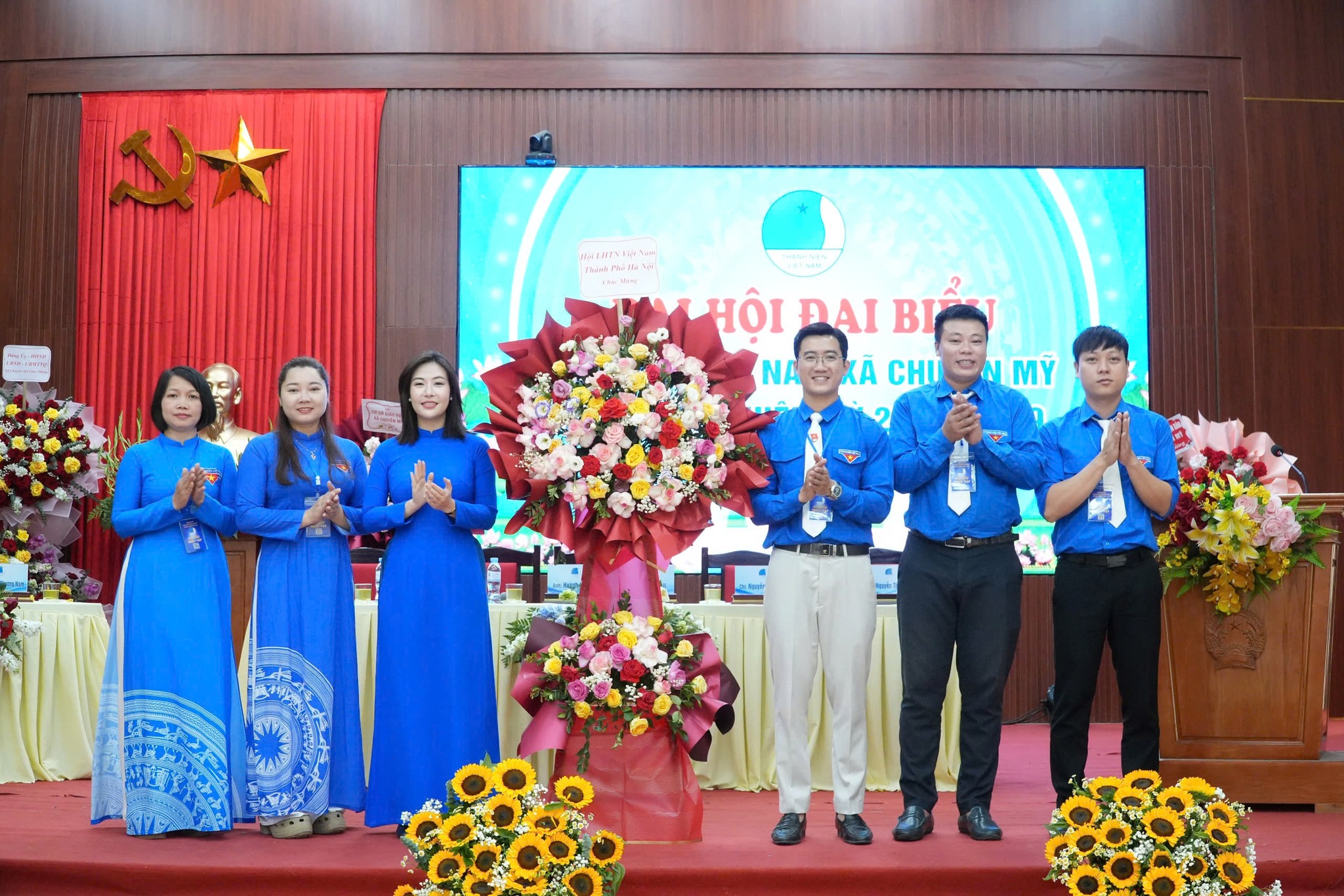 Xã Chuyên Mỹ tổ chức Đại hội Hội LHTN Việt Nam lần thứ I, khơi dậy khát vọng cống hiến của tuổi trẻ