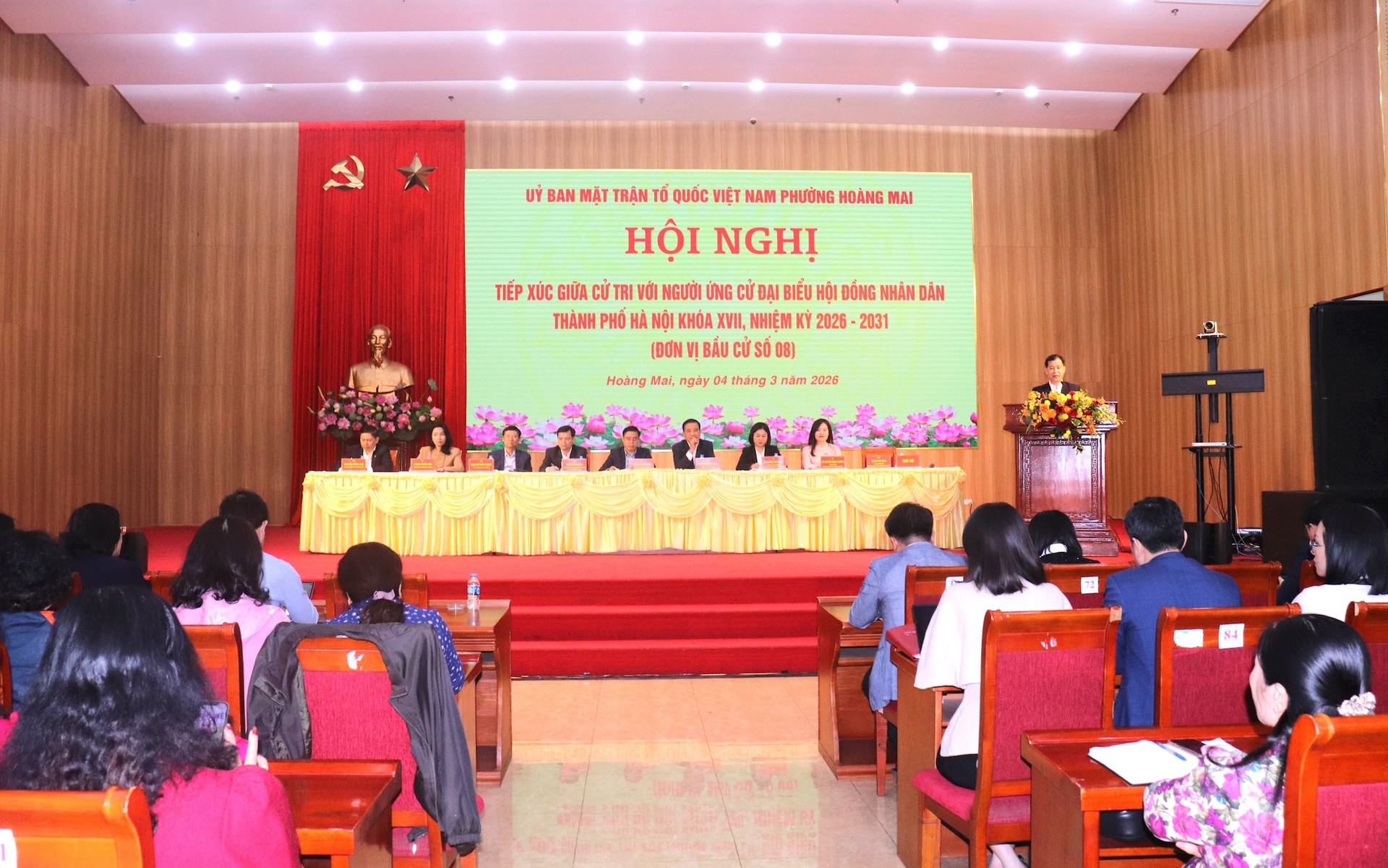 Ứng cử viên HĐND thành phố Hà Nội cam kết tháo gỡ “điểm nghẽn”, nâng cao chất lượng phục vụ nhân dân