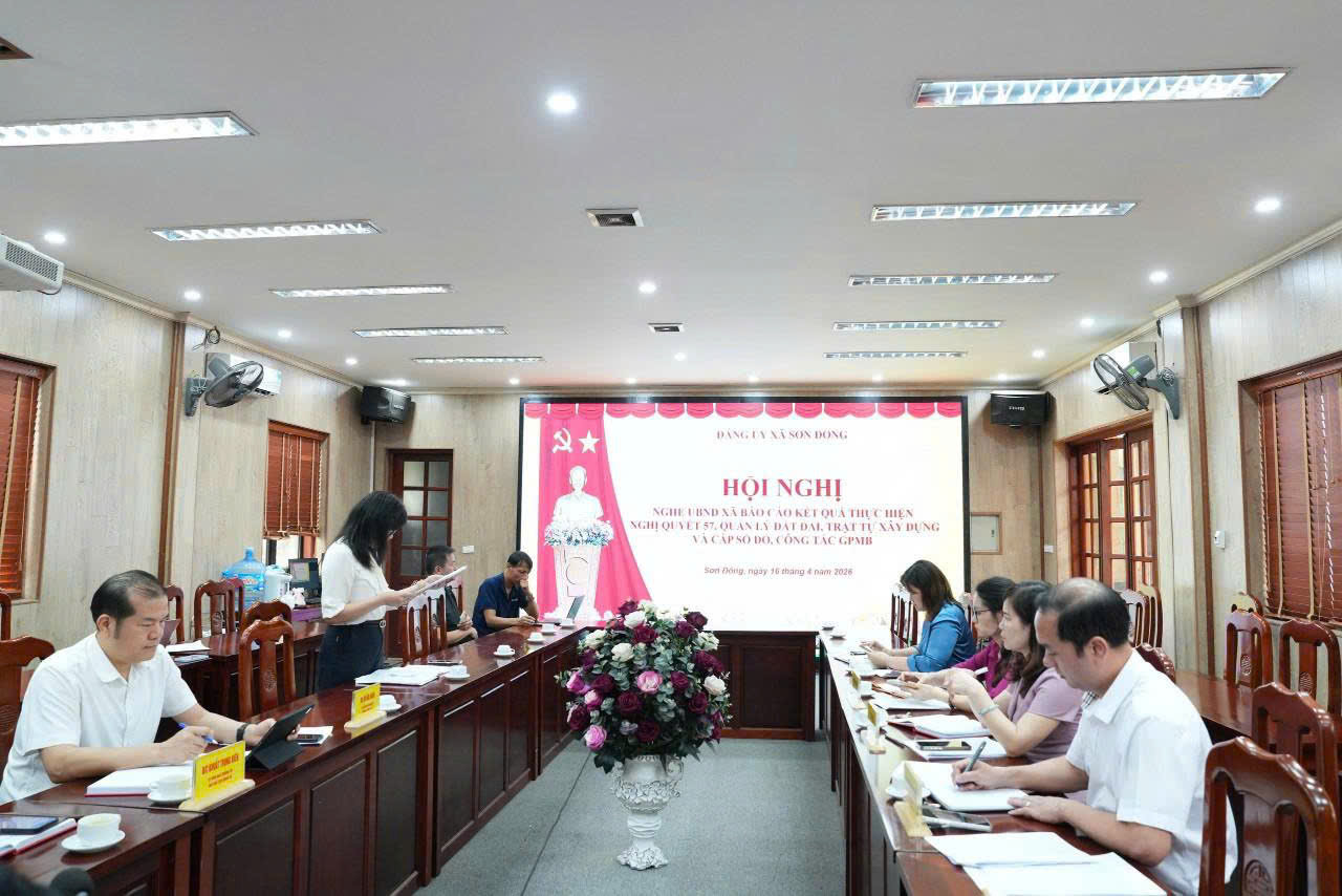 Xã Sơn Đồng đẩy mạnh chuyển đổi số, siết chặt quản lý đất đai, trật tự xây dựng