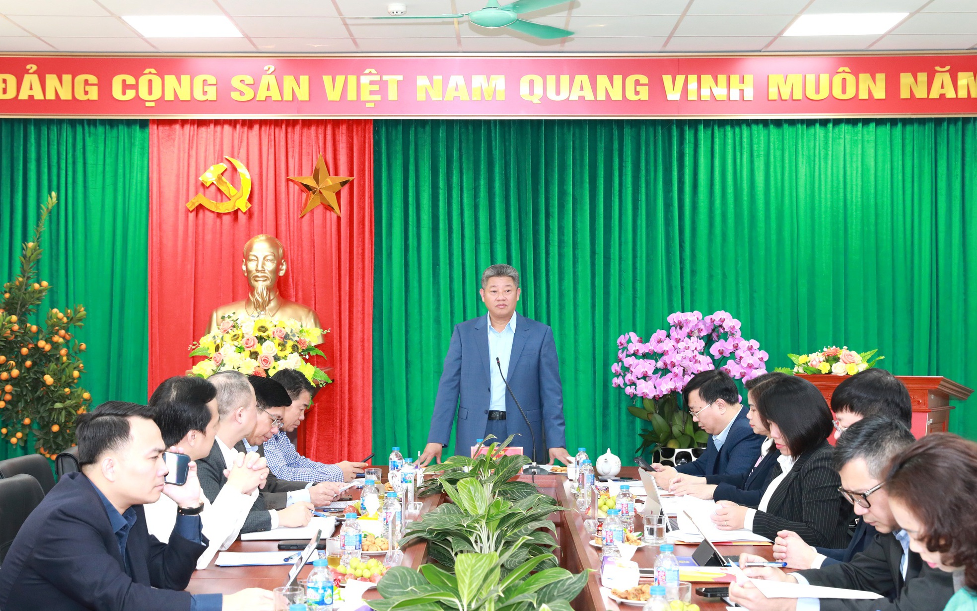 Hà Nội: Đoàn công tác Thành ủy kiểm tra công tác chuẩn bị bầu cử tại các phường Tây Tựu, Xuân Đỉnh, Thượng Cát, Phú Diễn, Đông Ngạc