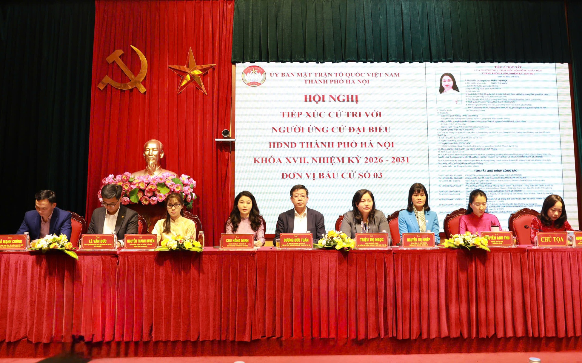 Cử tri các phường Hai Bà Trưng, Bạch Mai, Vĩnh Tuy gửi gắm kỳ vọng tới ứng cử viên HĐND thành phố Hà Nội