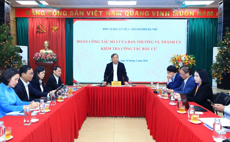 Chủ tịch UBND thành phố Hà Nội Vũ Đại Thắng yêu cầu không để xảy ra sai sót trong từng khâu tổ chức bầu cử