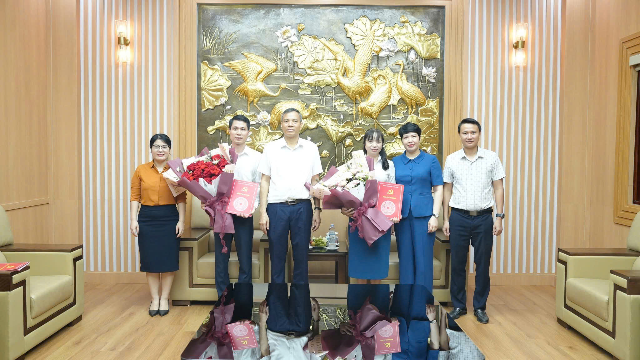 Xã An Khánh kiện toàn nhân sự Văn phòng Đảng ủy, nâng cao chất lượng tham mưu phục vụ nhiệm vụ chính trị