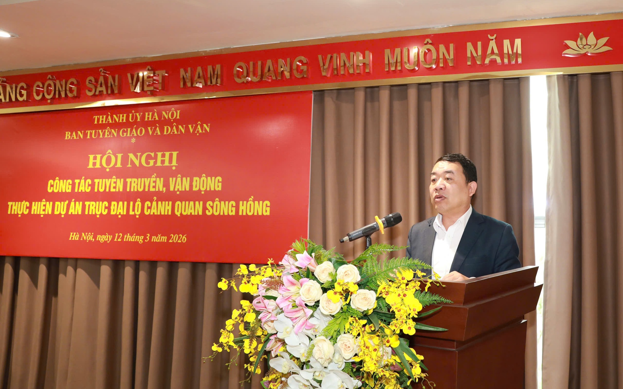 Tuyên truyền, tạo đồng thuận xã hội cho Dự án Trục Đại lộ cảnh quan sông Hồng